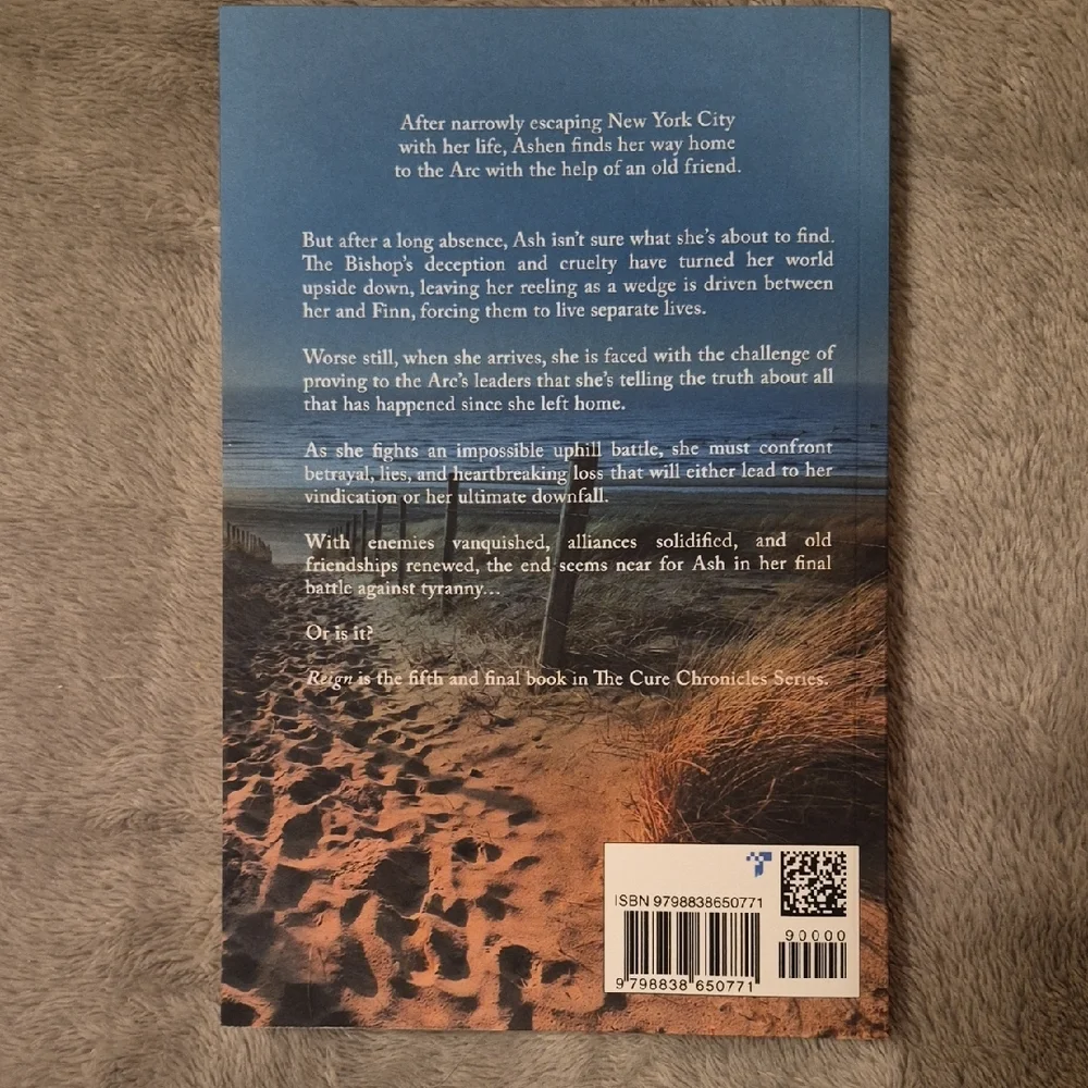 Reign by K.A. Riley - Red Cover Paperback - Picture 2 of 3